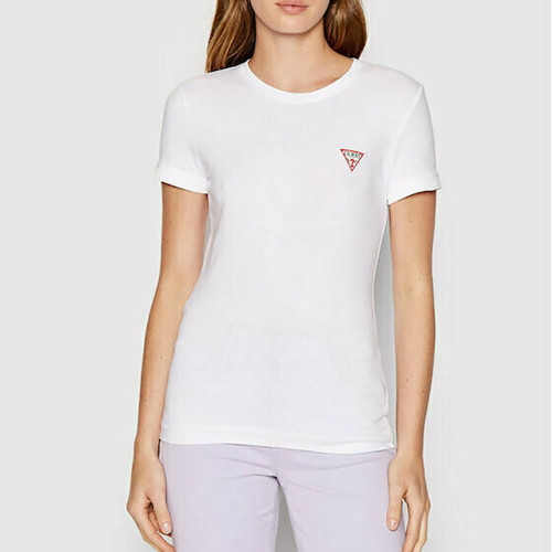 Guess Γυναικεία κοντομάνικη μπλούζα Mini Triangle Tee